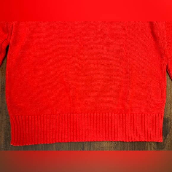 Helly Hansen Vintage Crewneck Sweater Size XL Red Winter Ski Made In USA Hip EUC - Picture 12 of 16